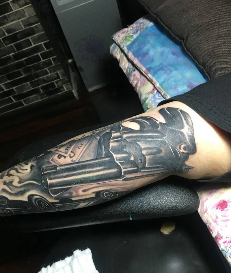 彪悍的人生纹身图片