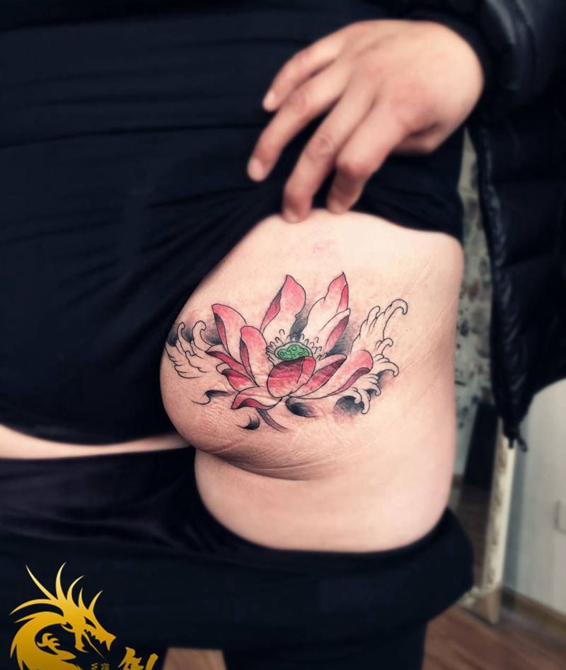 臀部纹身纹身图片