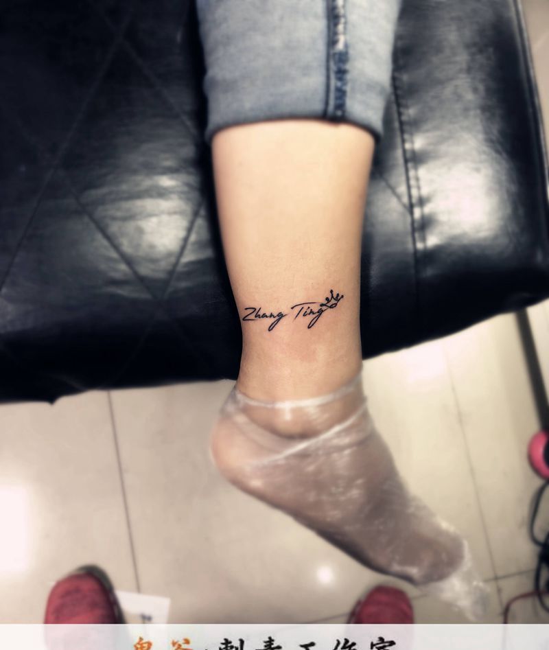 英文纹身图片_手部纹身图案