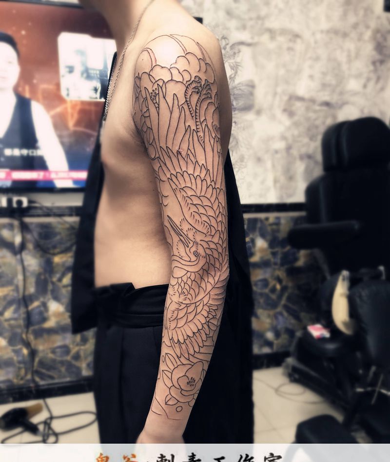 鹤壁纹身图片_老传统纹身图案