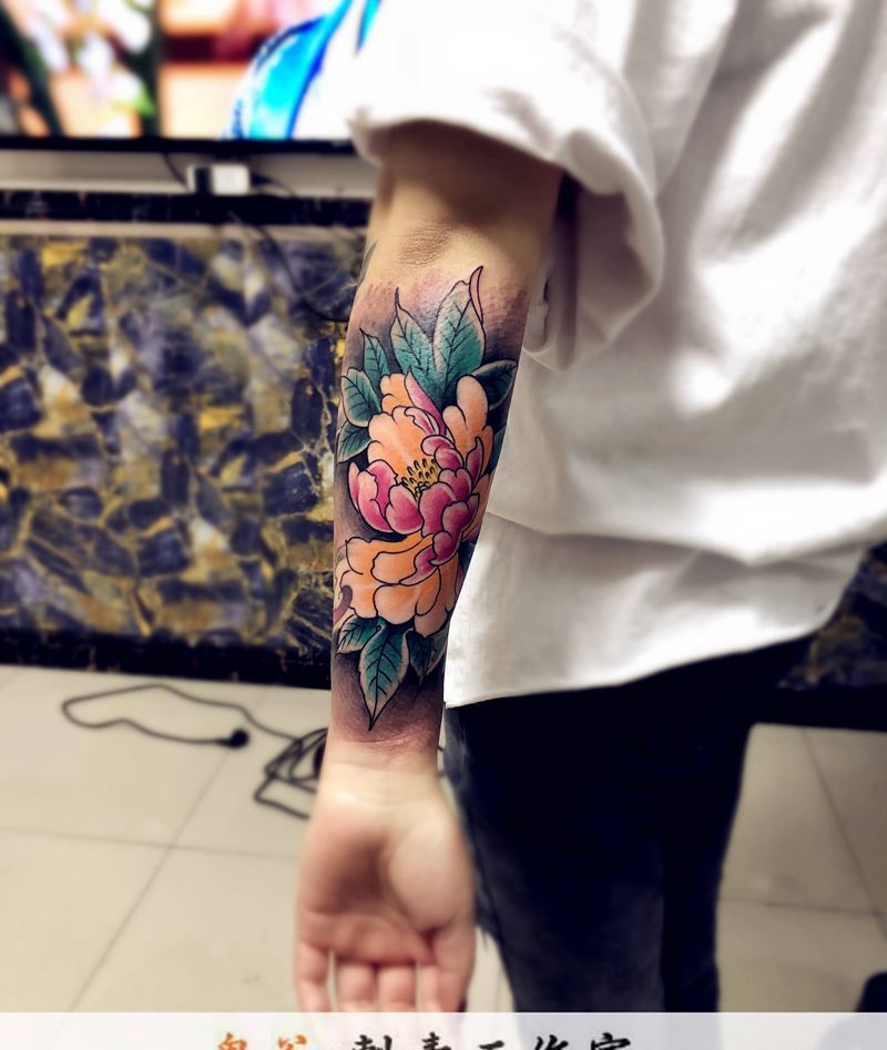 话纹身图片_新传统纹身图案