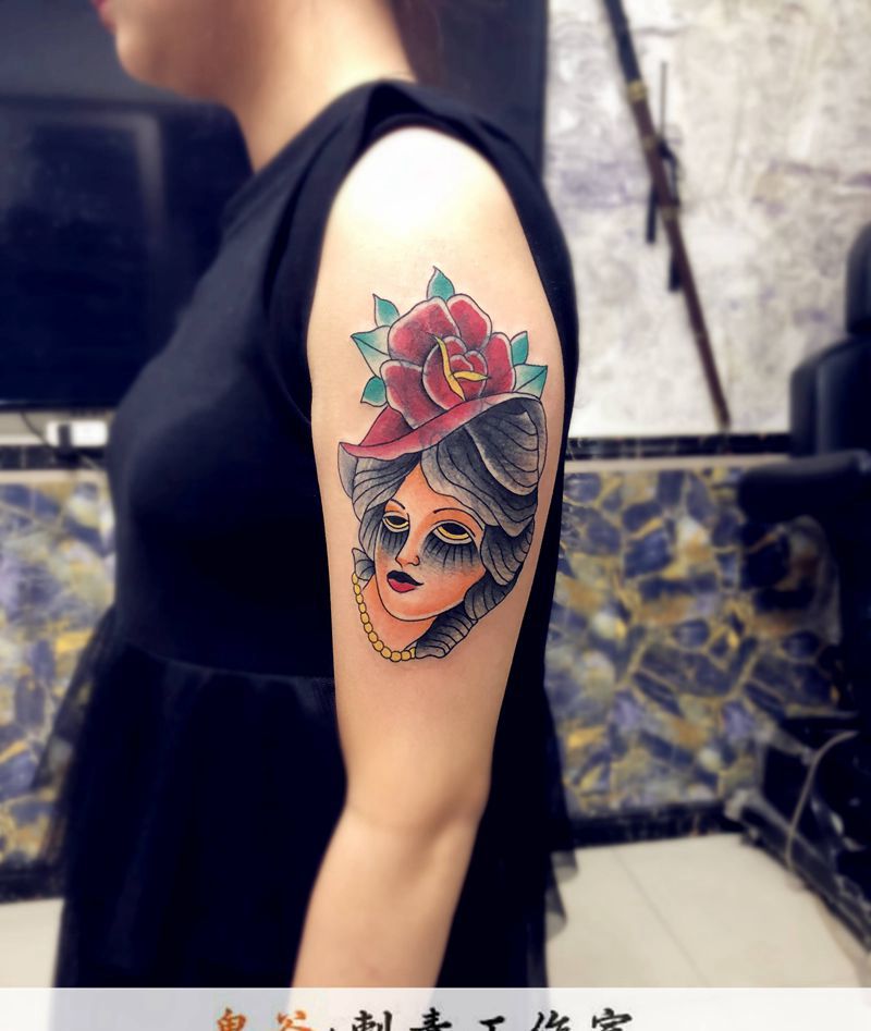 欧美纹身图片_Old School纹身图案