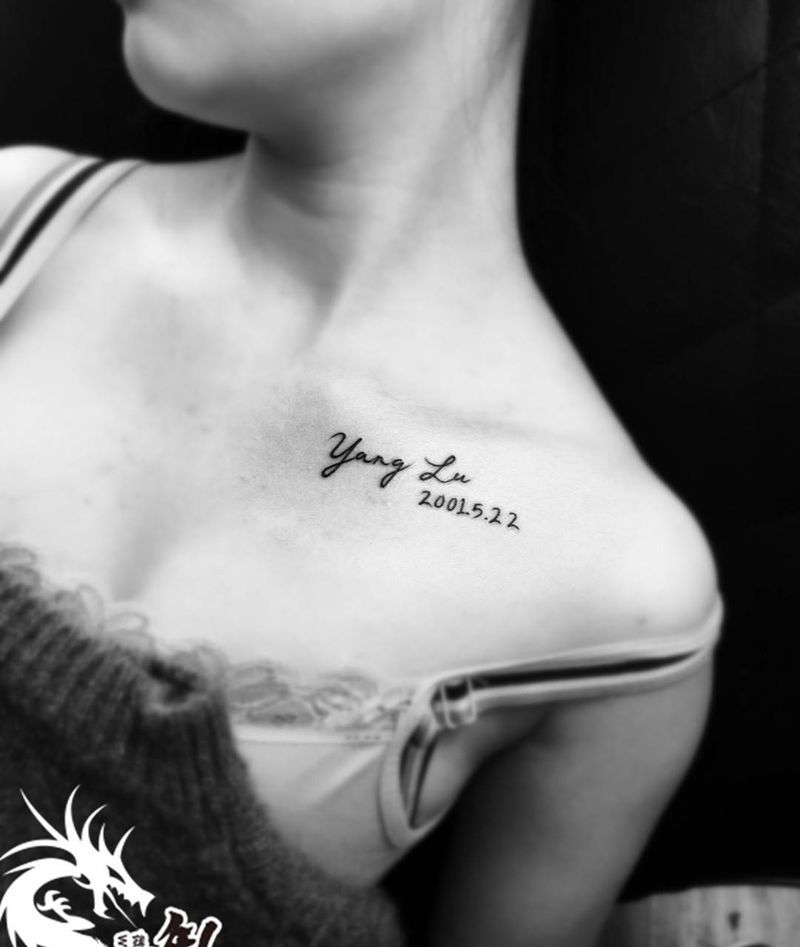 小清新纹身图片