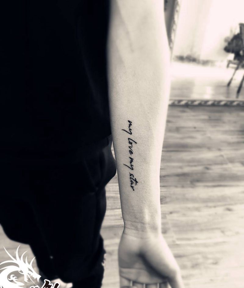 小清新纹身图片