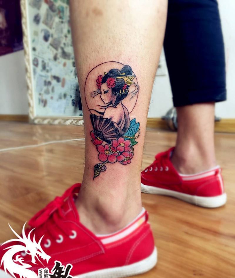 小美女纹身图片