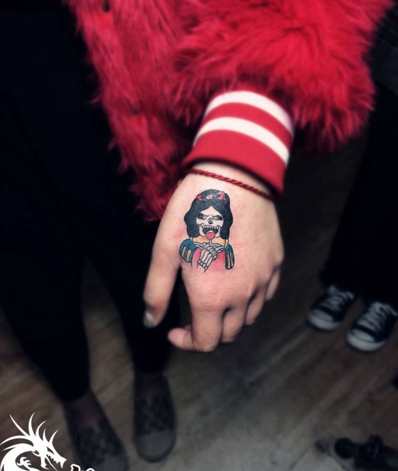 白雪公主纹身图片