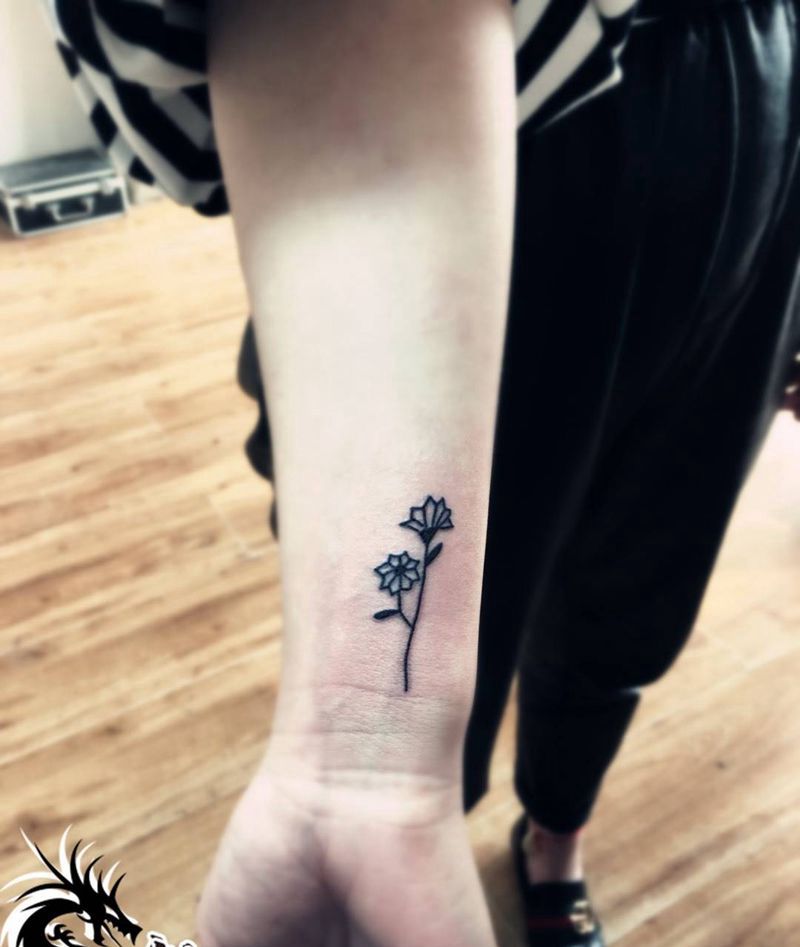 小清新纹身图片