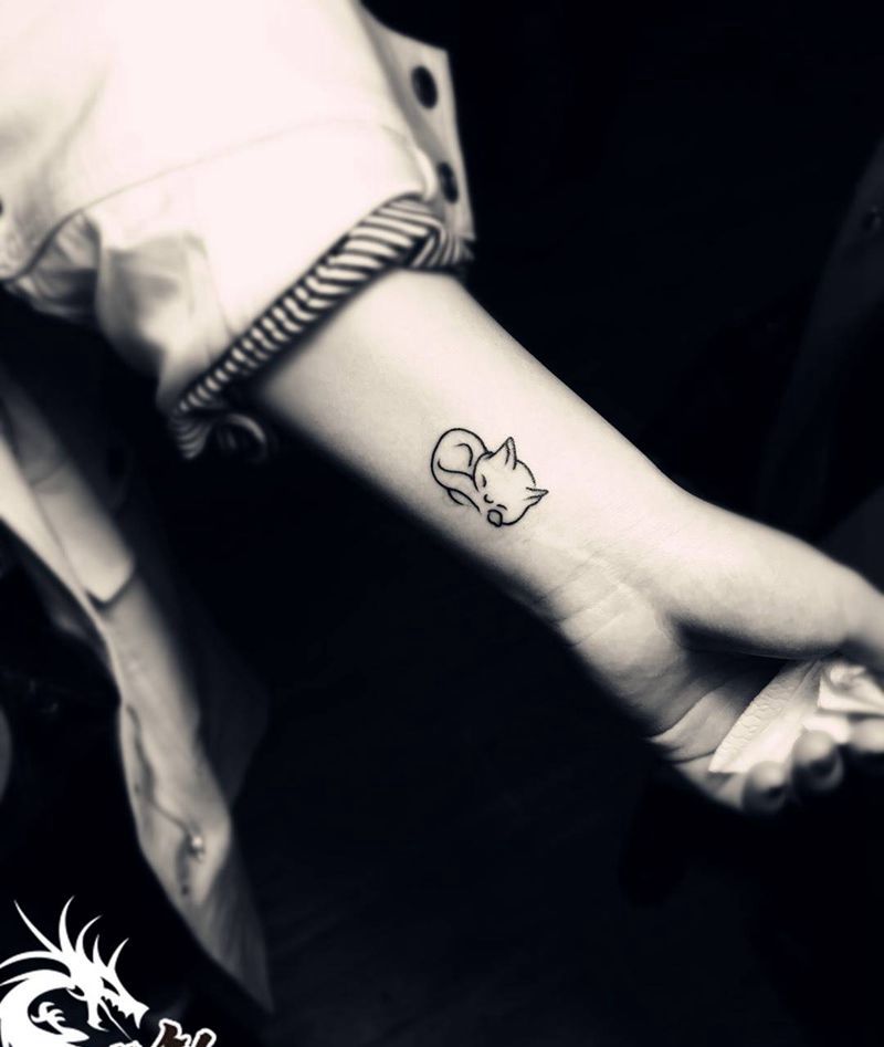 小清新纹身图片