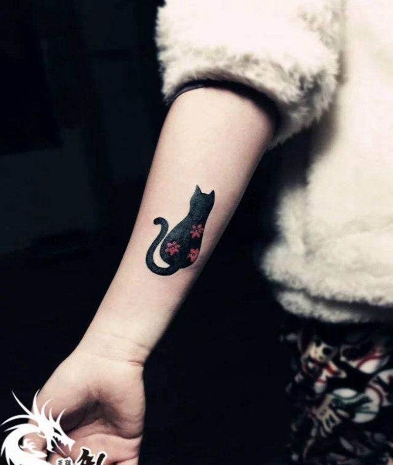 小描米遮盖纹身图片