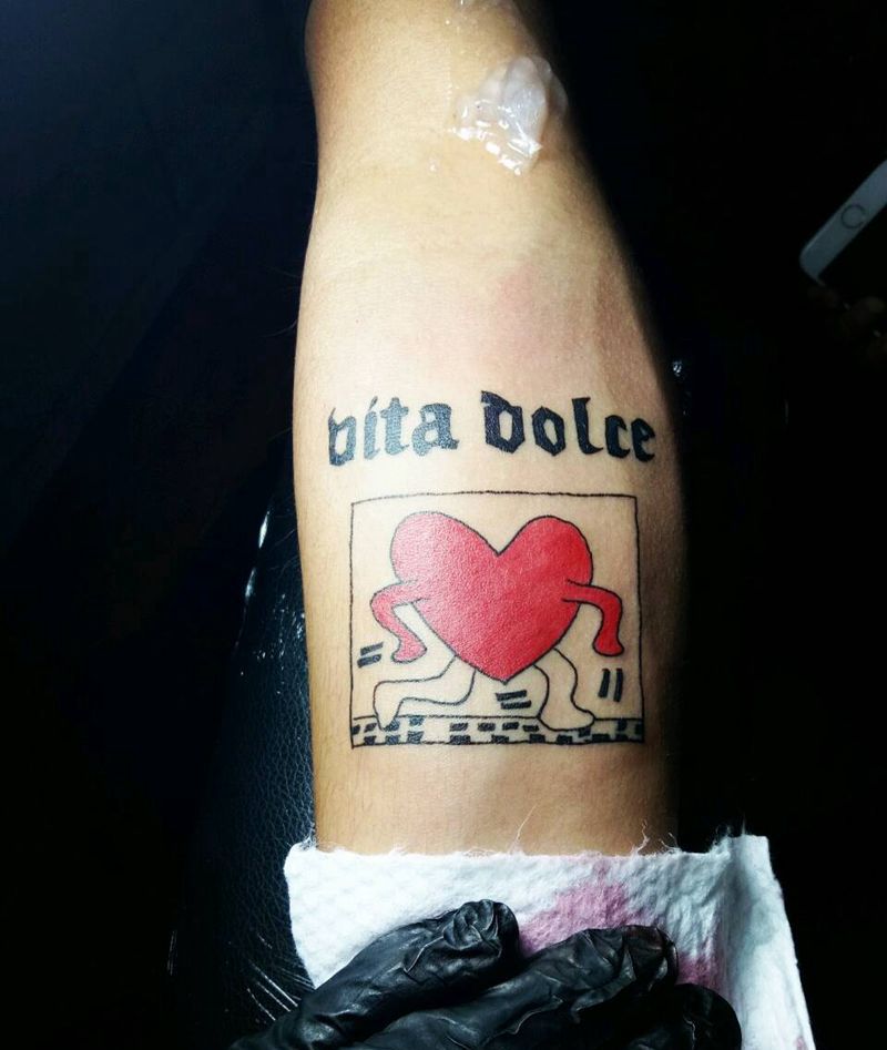 爱心纹身图片