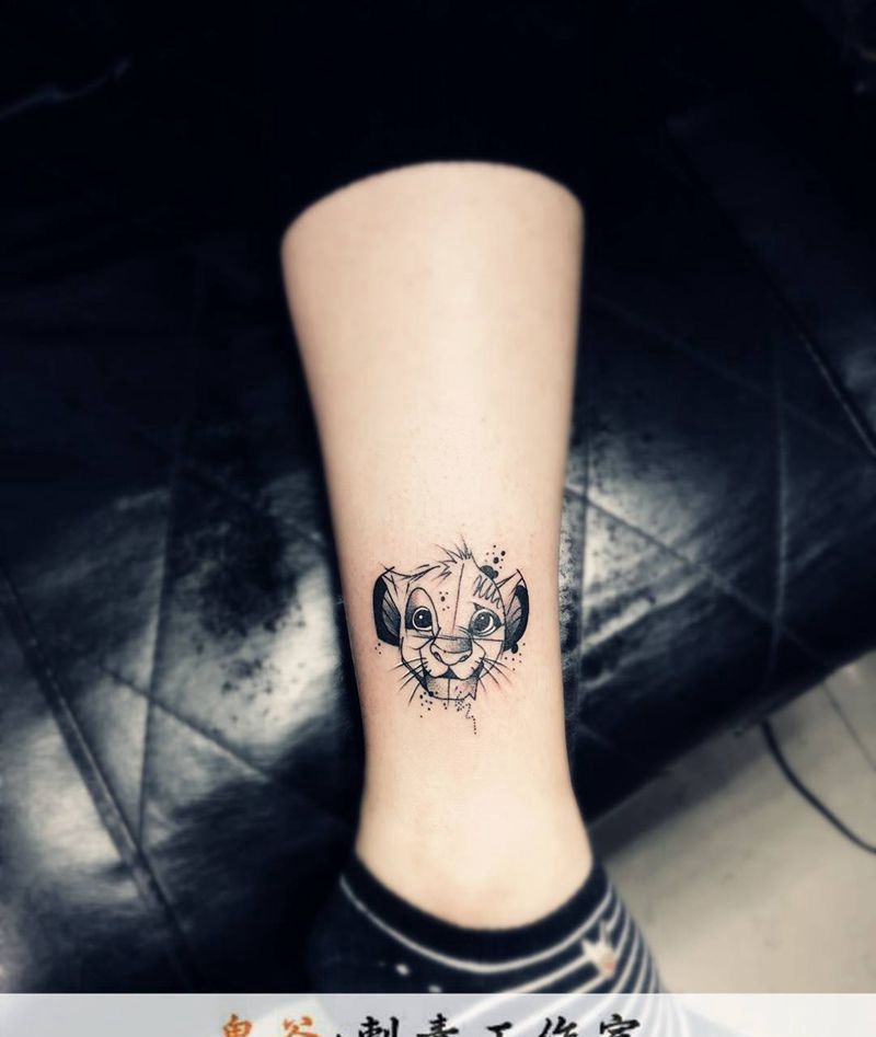 两只小动物纹身图片