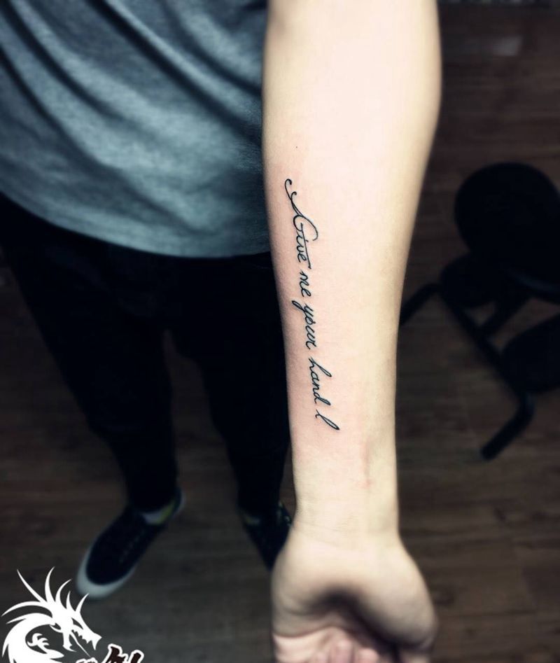 唯美小清新纹身图片