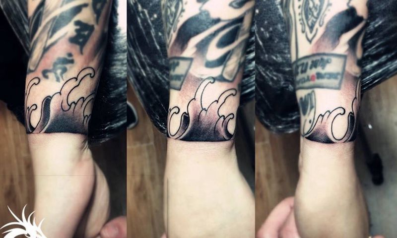 小臂添加纹身图片