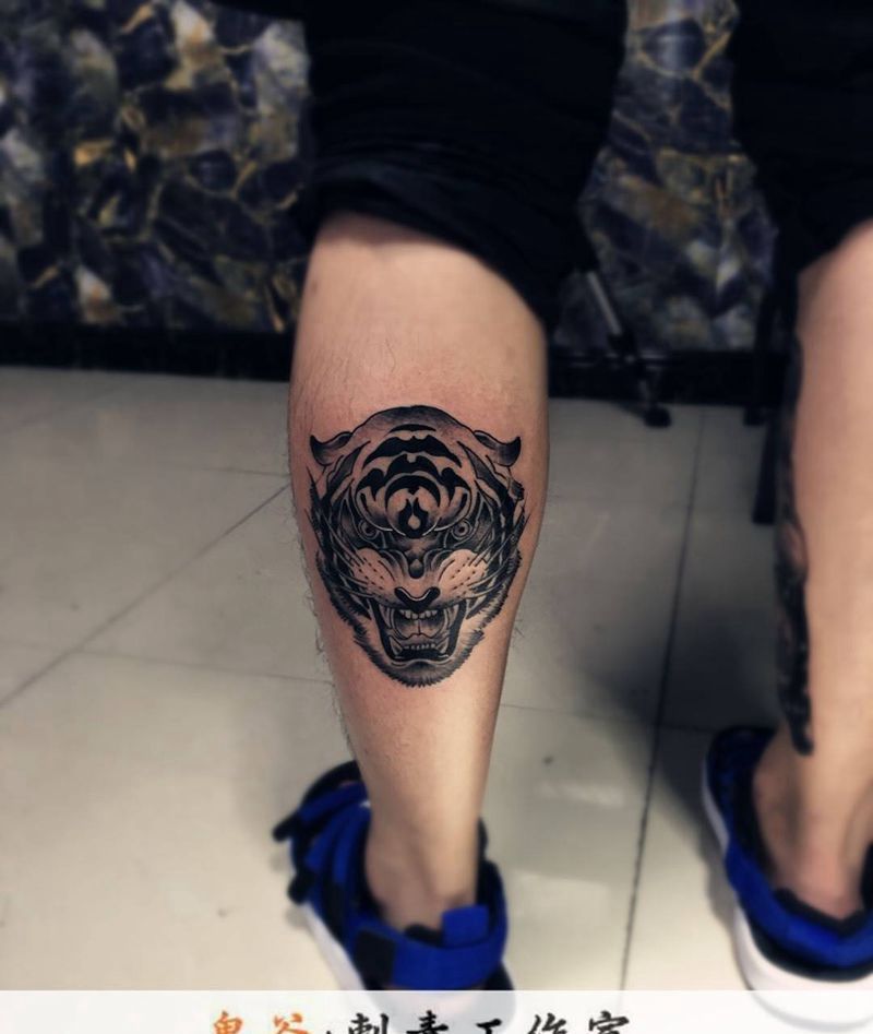 老虎纹身图片