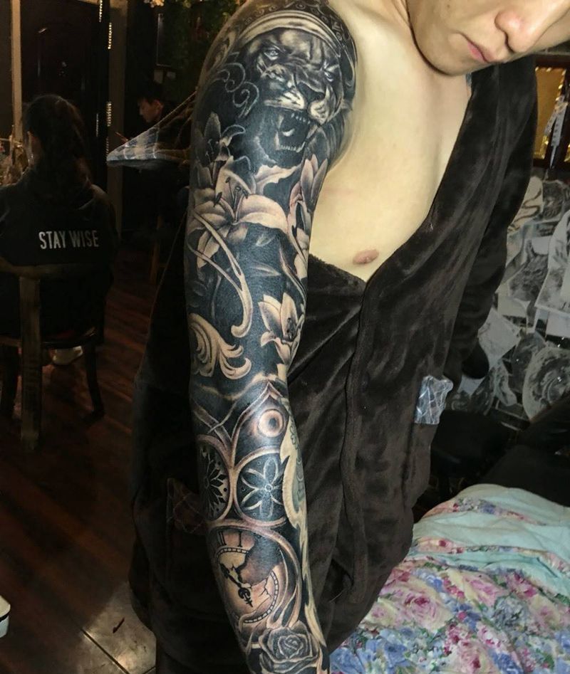 内心的写照纹身图片