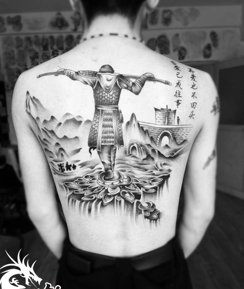 大号至尊宝纹身图片