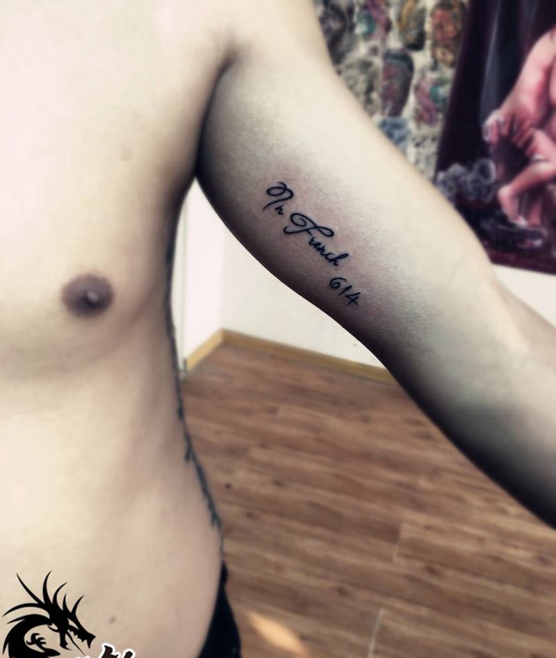 小清新纹身图片