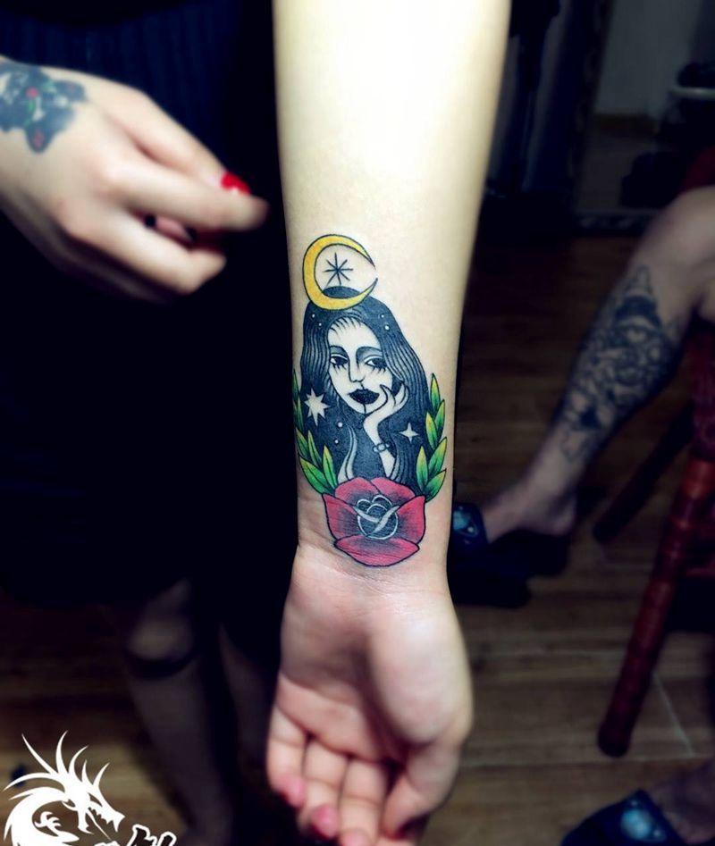 小臂小图纹身图片