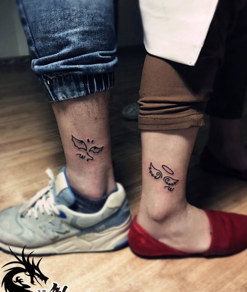 小情侣纹身图片