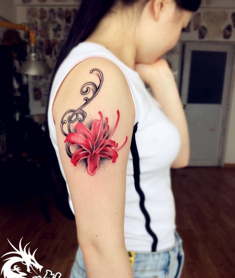 唯美小清新纹身图片