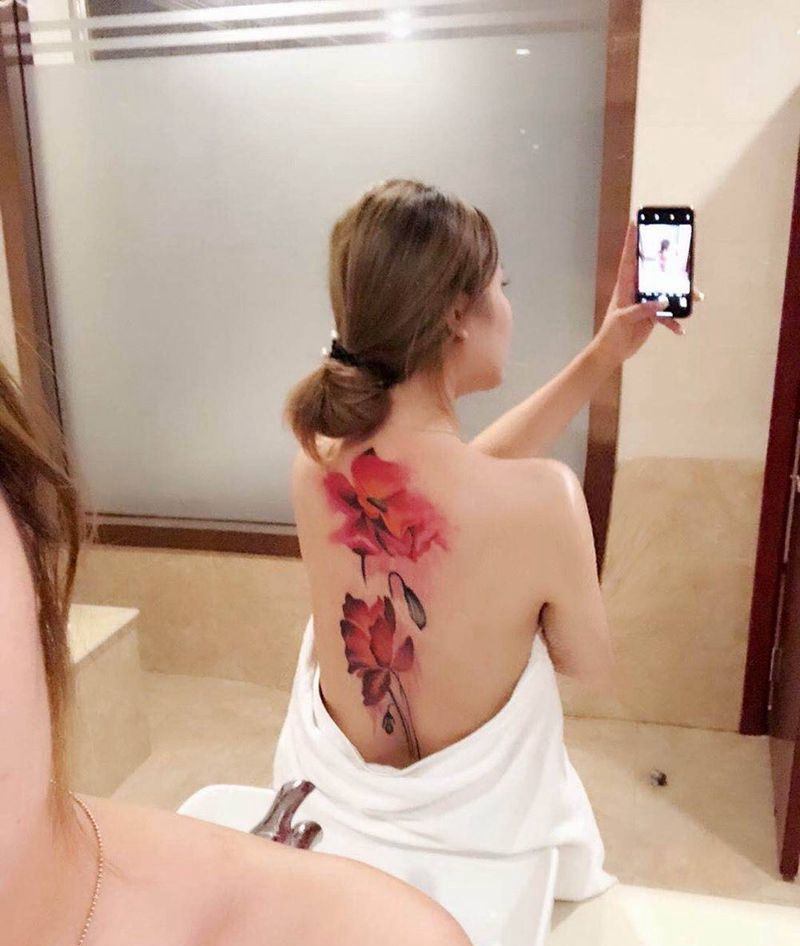 此花有毒纹身图片