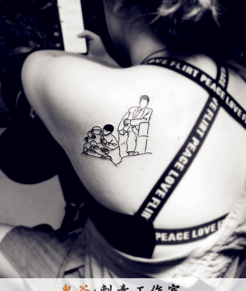 有爱纹身图片