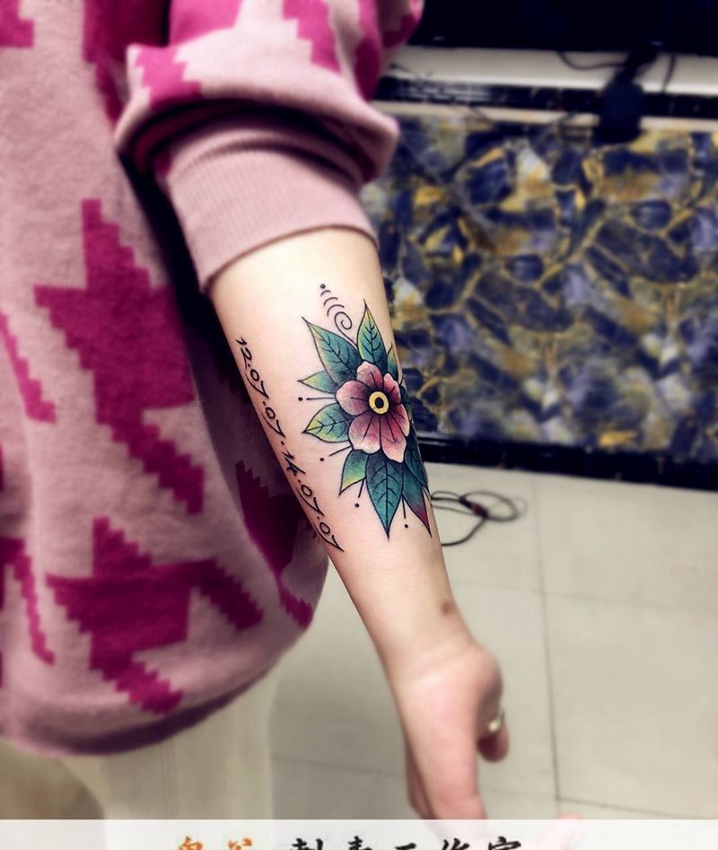 小清新纹身图片