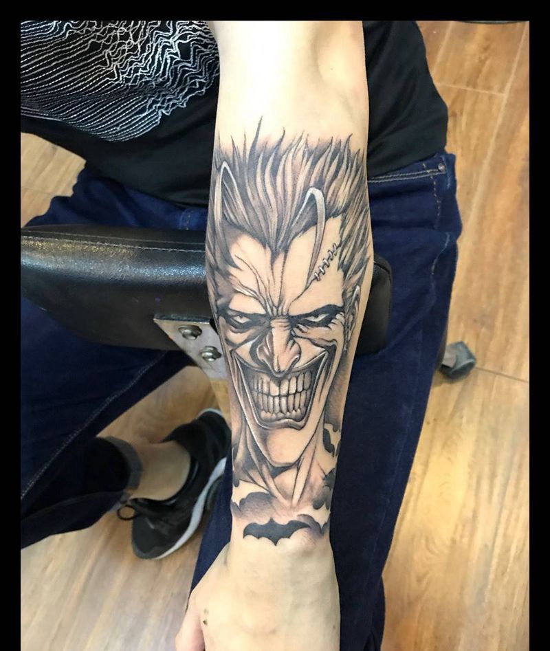 小丑纹身纹身图片