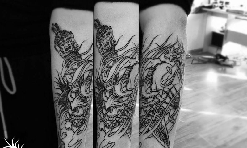 这个般若漂亮纹身图片