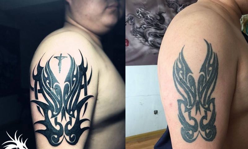 修改图腾纹身图片