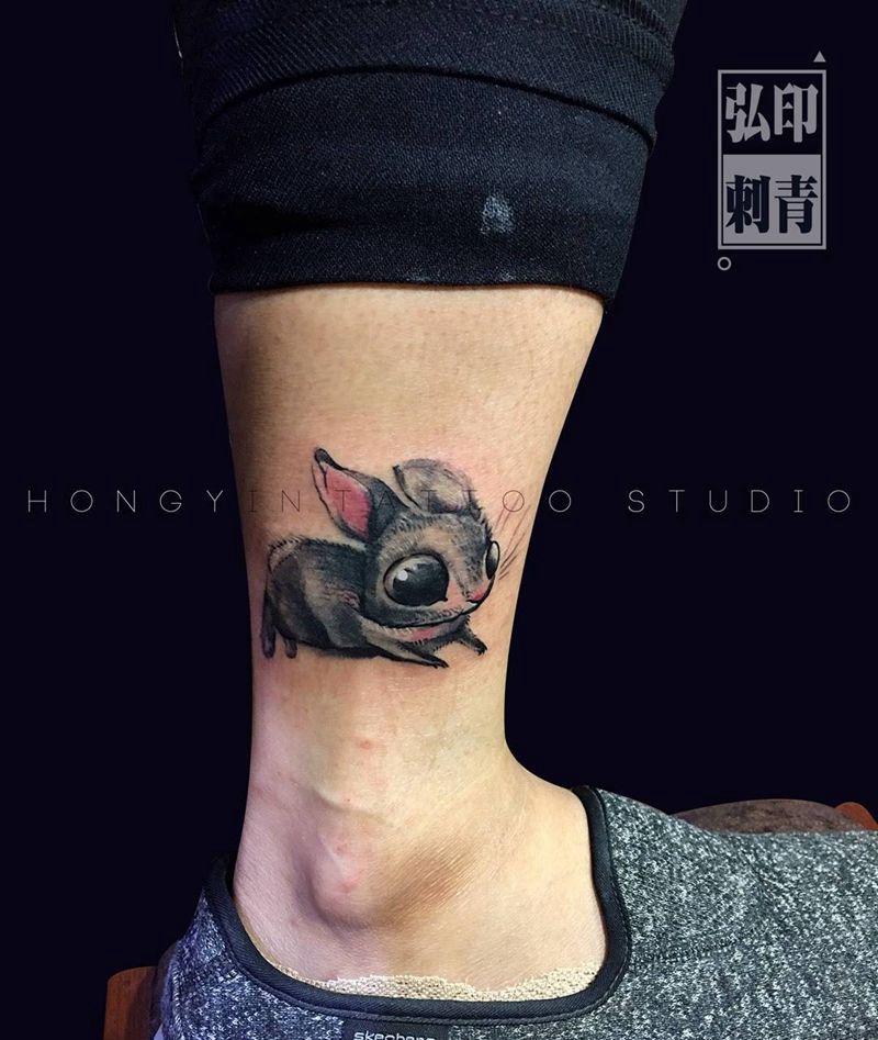鼹鼠纹身图片
