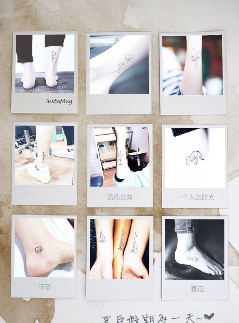 小清新纹身纹身图片