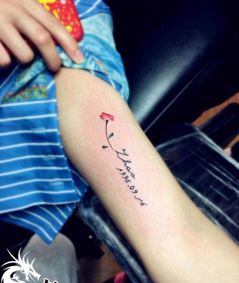 小清新纹身图片