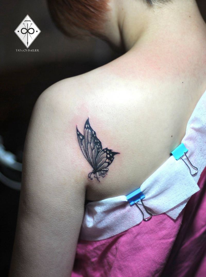 疤痕遮盖纹身图片