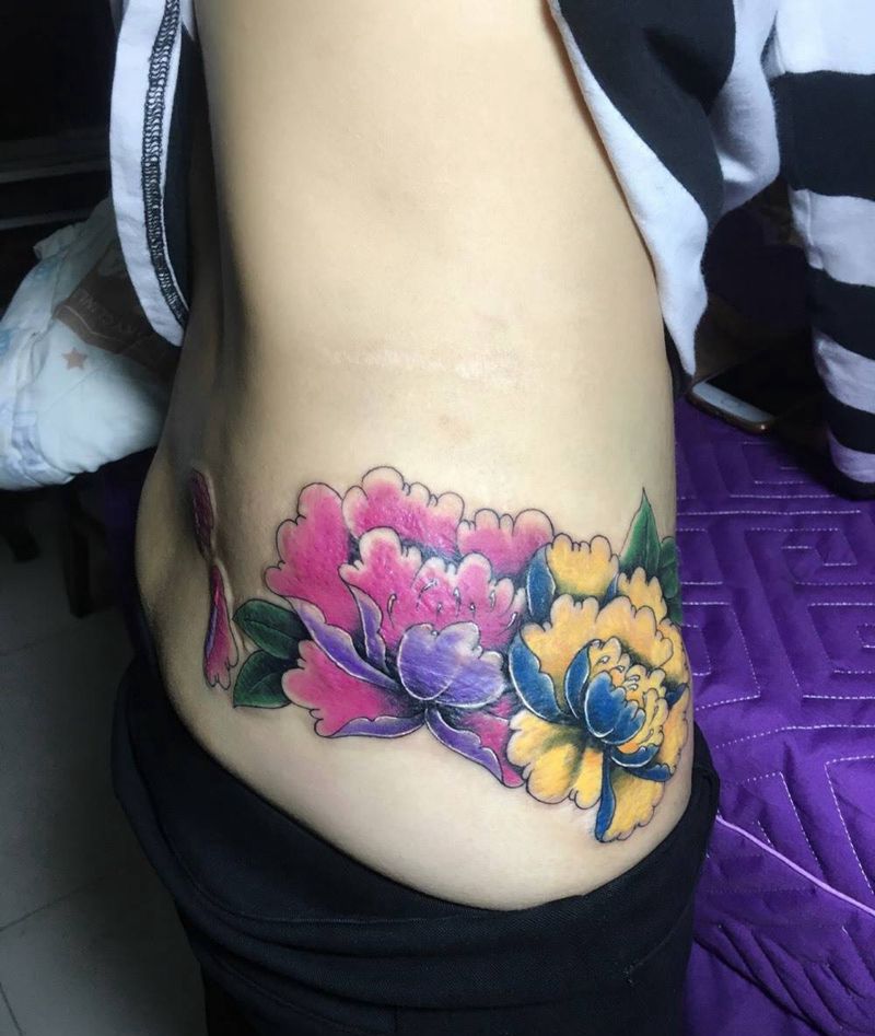 自信起源纹身图片