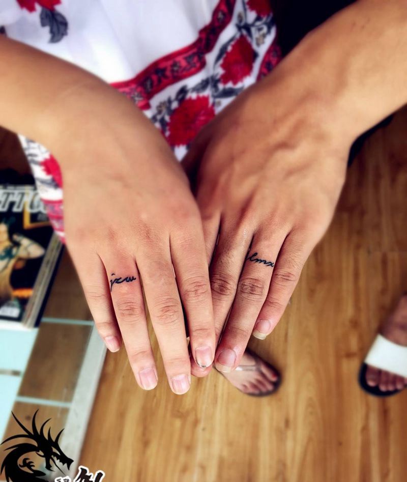 小清新英文纹身图片