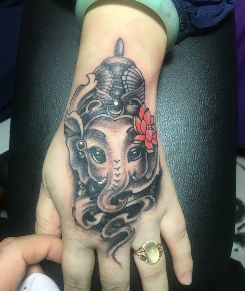 疤痕遮盖纹身图片