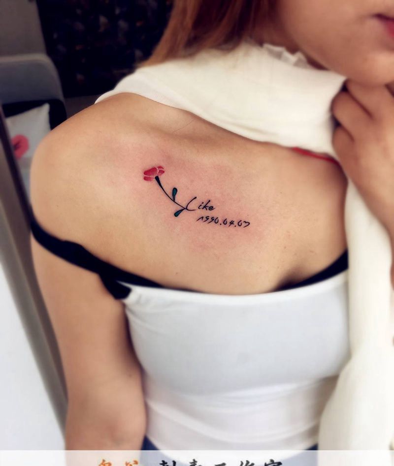 英文文字纹身图片