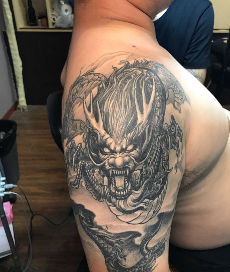 作品恢复2-3年后效果纹身图片_手臂纹身图案