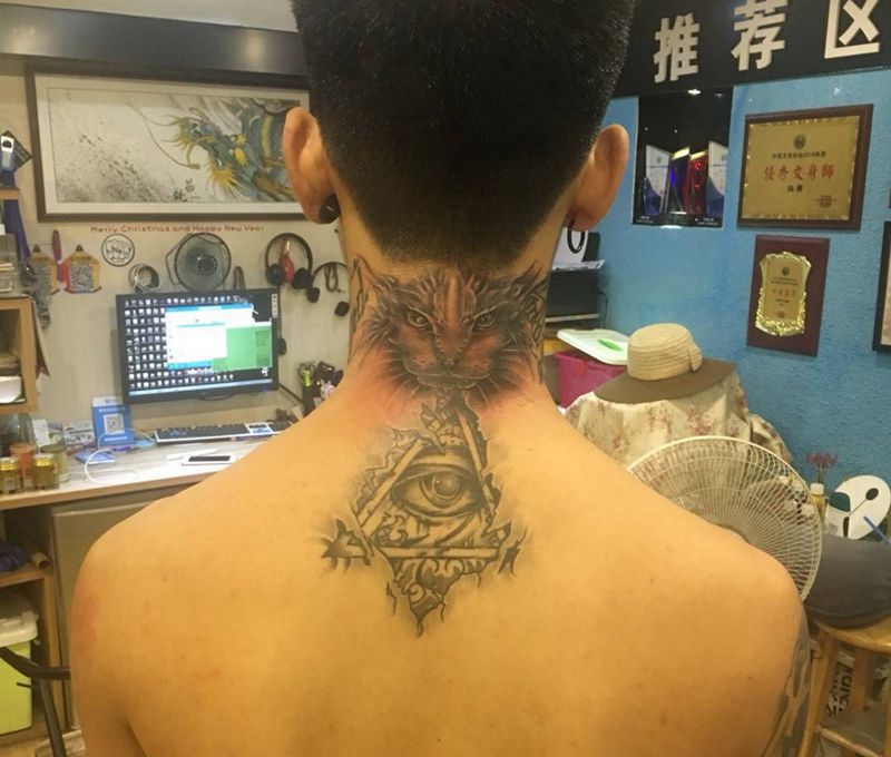 纹铭刺青纹身图片