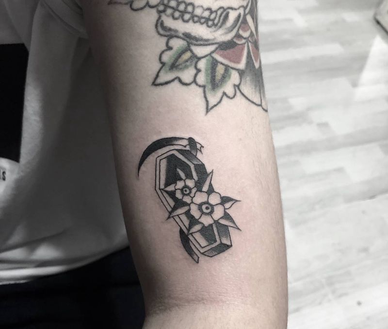 old school纹身图片_手臂Old School纹身图案