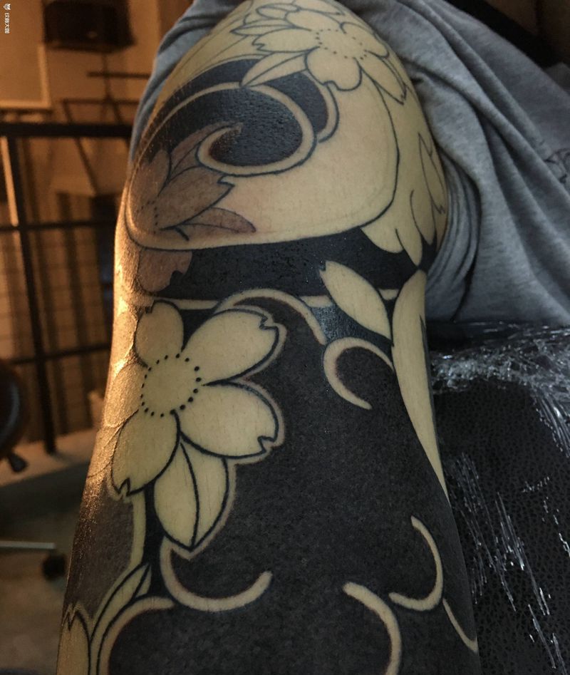 福州老传统特价纹身图片_手臂老传统纹身图案