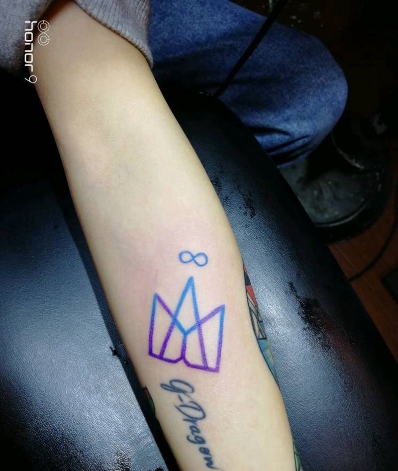 五月天标志纹身图片_手臂纹身图案