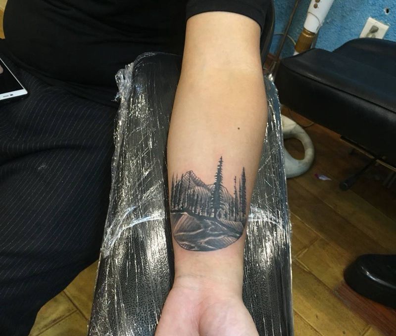 纹铭刺青纹身图片