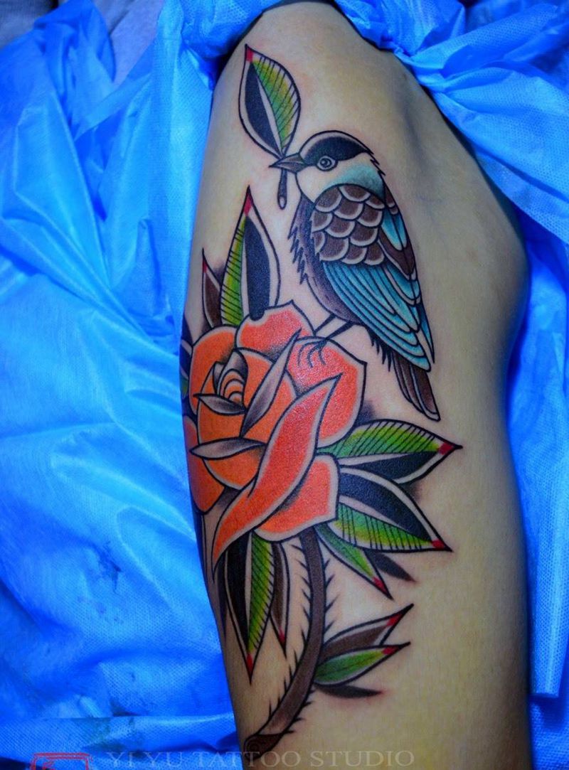 Oldschool纹身图片