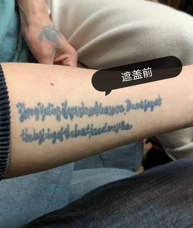 鲸鱼纹身图片_手臂水墨纹身图案