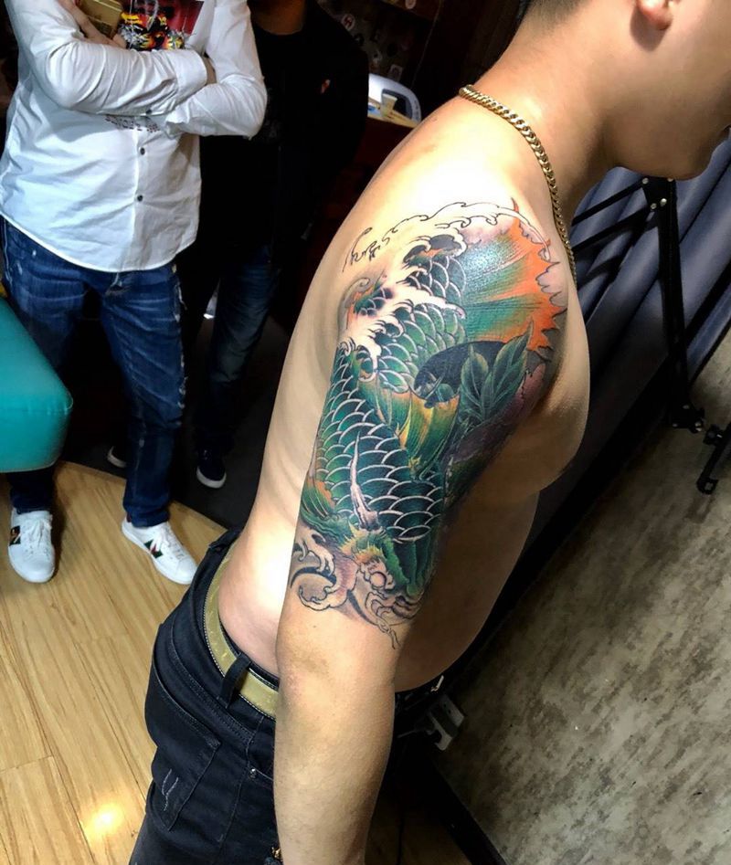 遮盖前后作品纹身图片