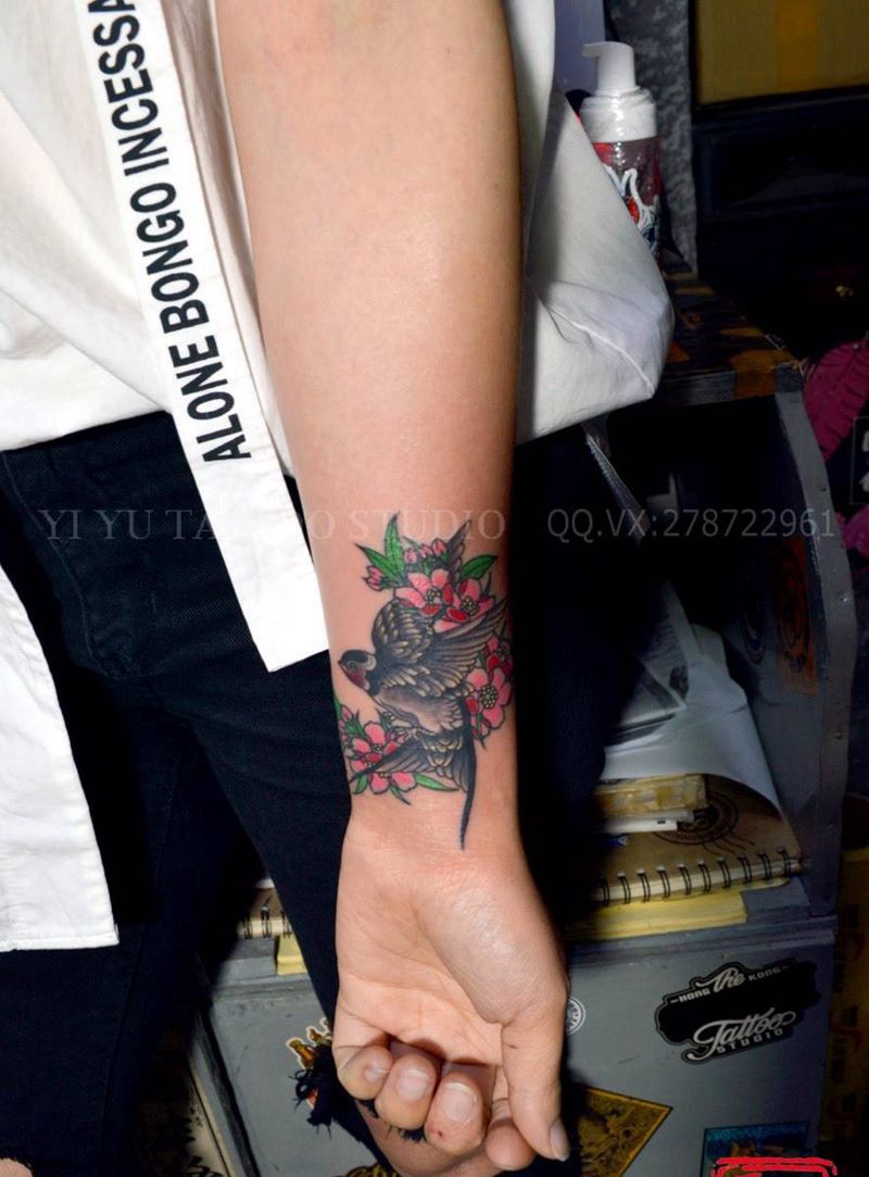 疤痕遮盖纹身图片