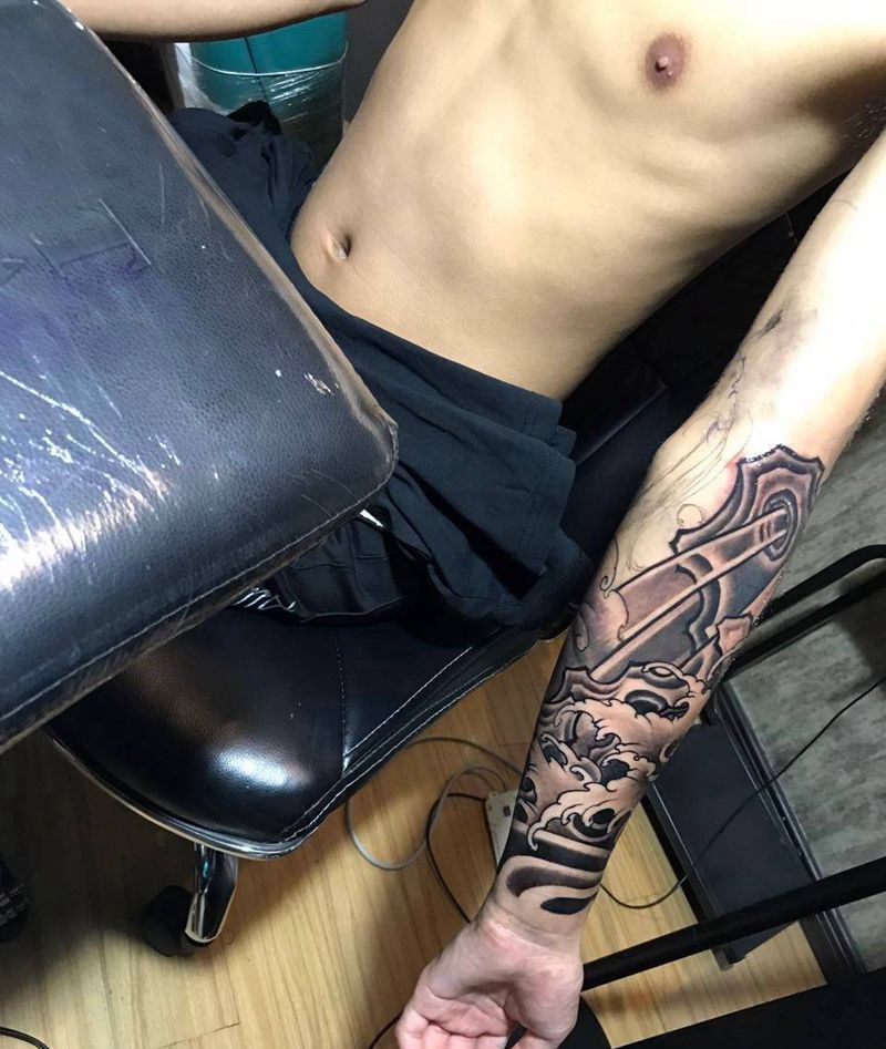 本店作品纹身图片