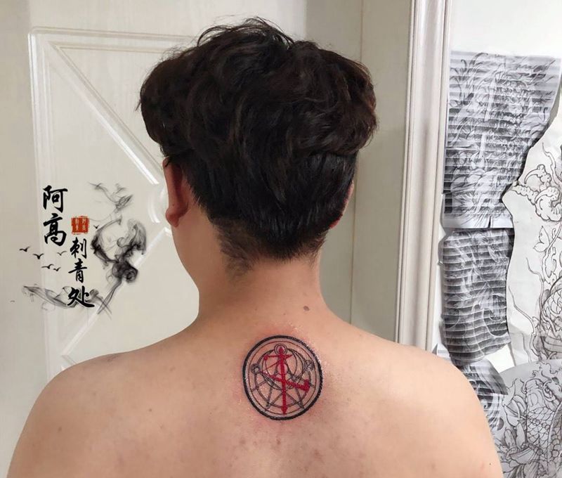 客户自己设计的，纹身图片